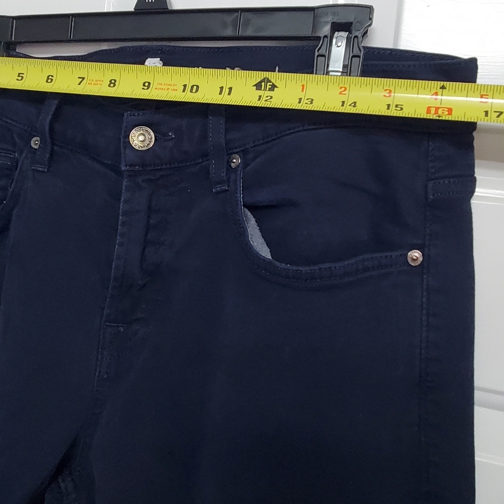 Seven For All Mainkind Navy Blue Mens Pants. Size 33. - Picture 8 of 13